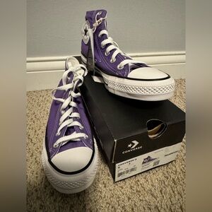 Converse Classic Electric Purple High-Tops